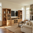 Santa Cruz Rustic Entertainment Center 3 Pcs