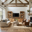 Santa Cruz Rustic Entertainment Center 3 Pcs