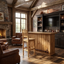 Tongue and Groove Rustic Bar
