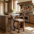 Floresville Rustic Bar Stool 24" by Rustics for Less