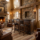 Gran Hacienda Corral Rustic Bar by Rustics for Less