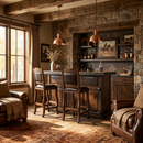 Gran Hacienda Corral Rustic Bar by Rustics for Less