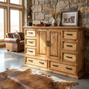 Houston Traditional Rustic Dresser