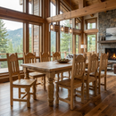 Santa Rita 8' Rustic Dining Table