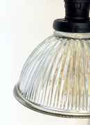 Glass Wall Sconce Light Fixture Factory Holophane Shade