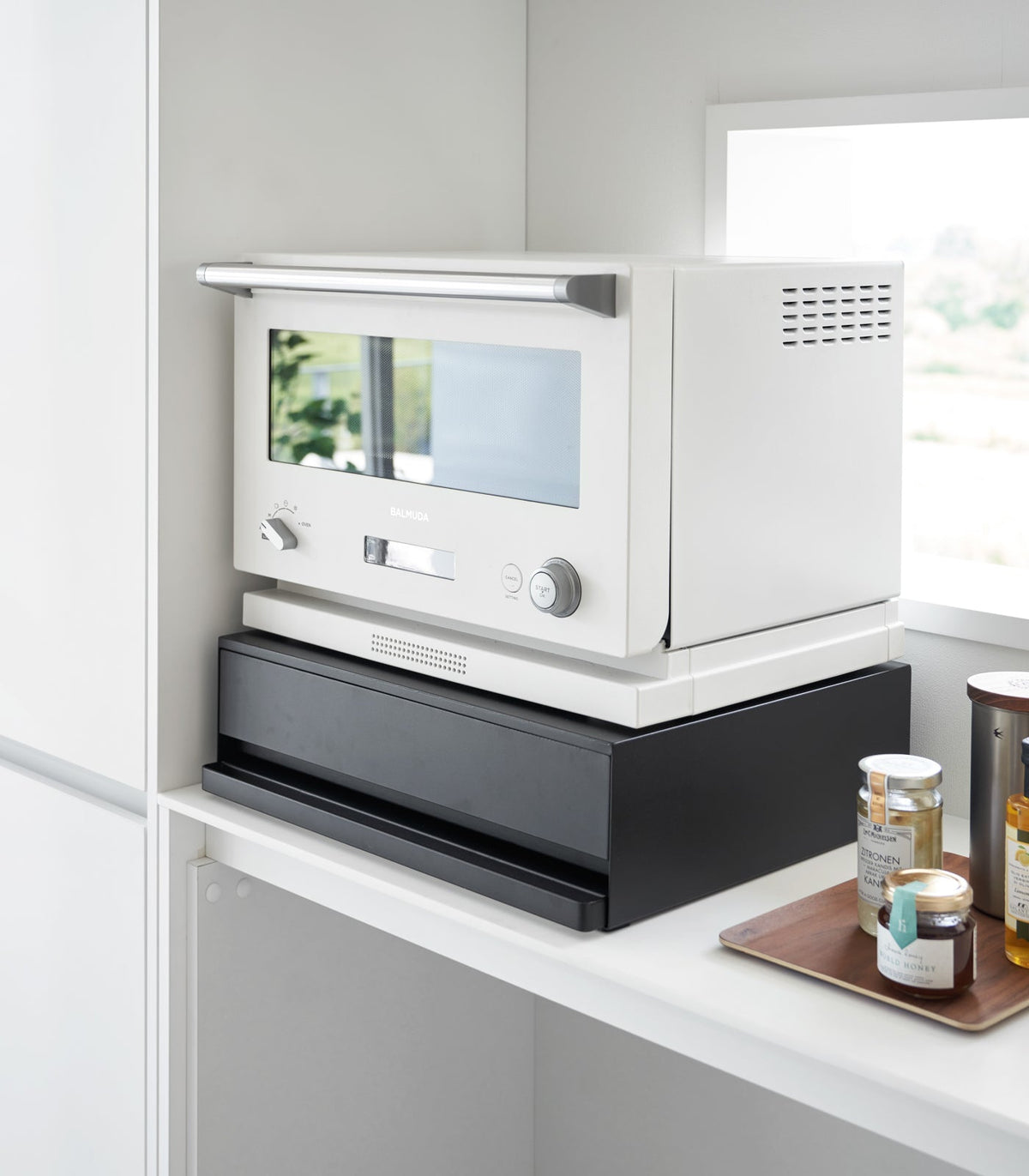 Countertop Drawer with Pull-Out Shelf - Steel, photo 14 of 19