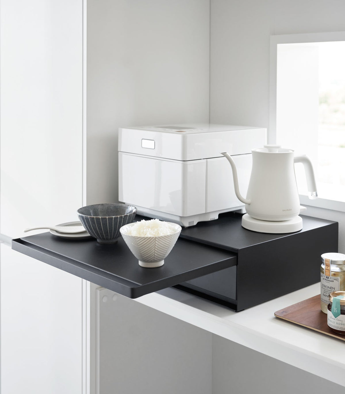 Countertop Drawer with Pull-Out Shelf - Steel, photo 18 of 19