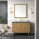 James Martin Laurent 48" Dual Mount Single Bathroom Vanity, Light Natural Oak