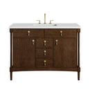 James Martin Kinnsden 48" Single Bathroom Vanity, Sable Oak