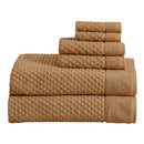 Cotton Diamond Waffle Weave Bath Towel Set - Grayson Collection by Great Bay Home