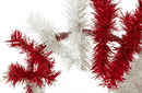 Dr. Seuss Red & White Tinsel Christmas Tree by Lee Display