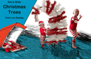 Dr. Seuss Red & White Tinsel Christmas Tree by Lee Display