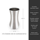 Convex Bottle Chiller by Viski
