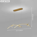 GobekUsa Dragonfly Minimalist LED Pendant Light for Restaurant Ceilings