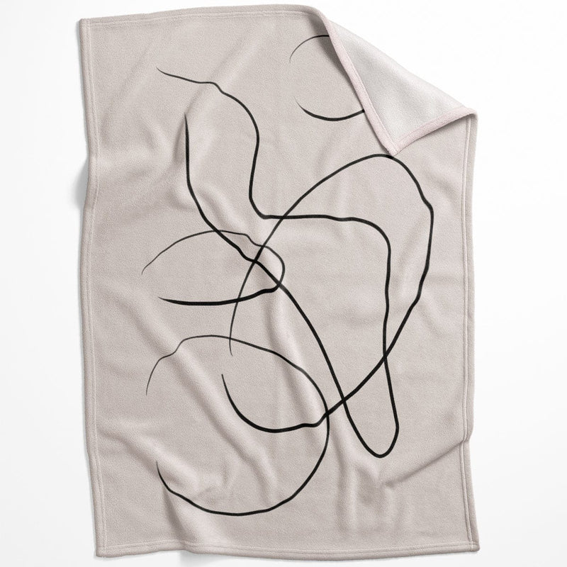 Drawn Lines Blanket