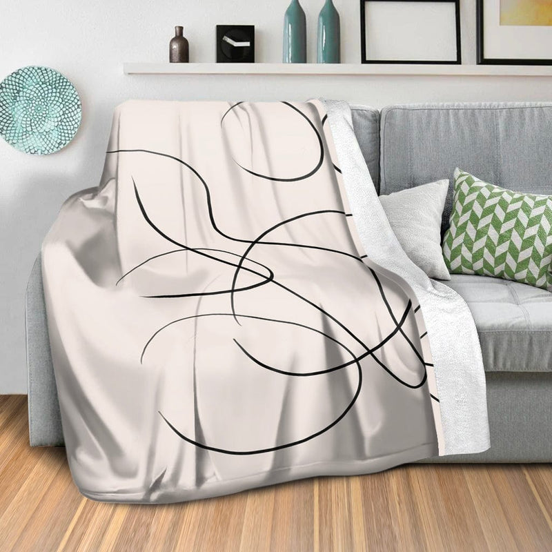 Drawn Lines Blanket