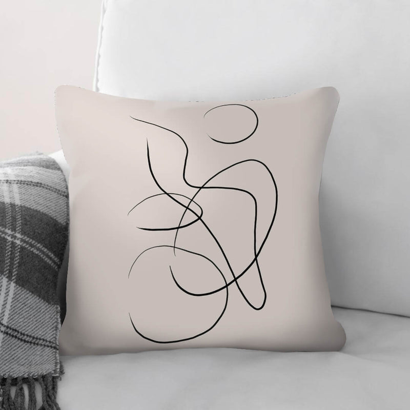 Drawn Lines Cushion