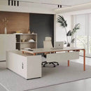Selby · White L-Shaped Desk