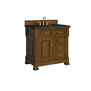James Martin Brookfield 36" Single Bathroom Vanity, Honey Oak