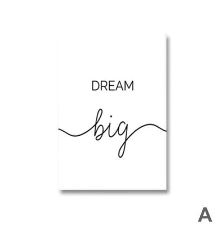 Dream Big Canvas