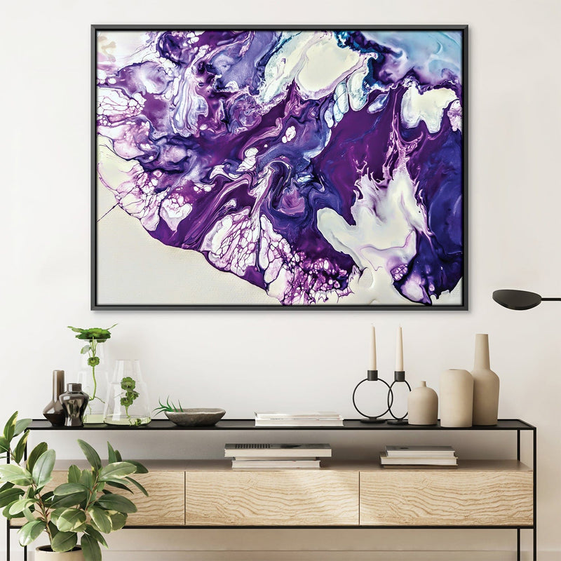 Dreaming in Amethyst Canvas