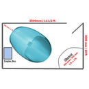 Dreampod Sport Commercial Home Flotation Sensory Isolation Tank Pod Spa [DPFP205WPE] (SAK25948) by SAKSBY WHOLESALE