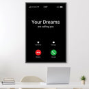 Dreams are Calling Canvas