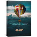 Dreams Balloon Canvas