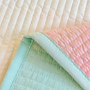 GobekUsa Dreamy Gradient Single Bedspread: Anti-Slip, Thick Quilted Mattress with Four Season Versatility