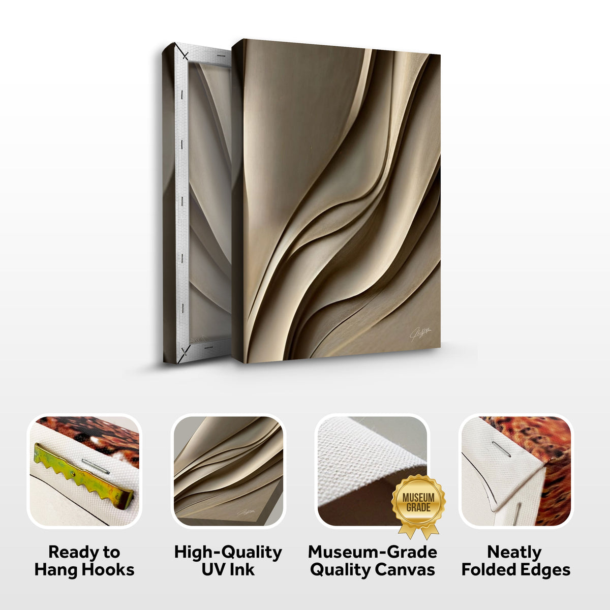 Canvas Print: "Drifted Elegance", photo 5 of 6