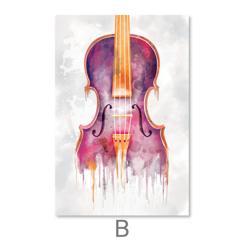 Drip Orchestra Canvas