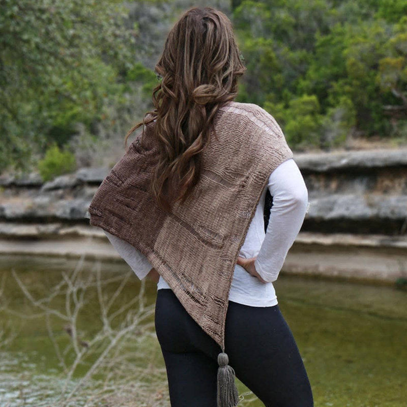 Drop it Like it's Hot Poncho Knitting Pattern