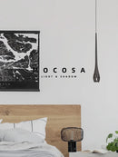 Droplet Aluminum Pendant Light With Remote Dimming