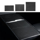 Dry Carbon Fiber Panel Console Wrap For Model Y Juniper / Model 3 Highland