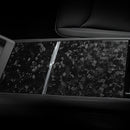 Dry Carbon Fiber Panel Console Wrap For Model Y Juniper / Model 3 Highland