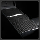 Dry Carbon Fiber Panel Console Wrap For Model Y Juniper / Model 3 Highland