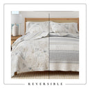 Coral Sea Maze Coastal Quilt Set - Newcomb Collection by Great Bay Home