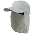 Mens UV 50+ Drawstring Flap Cap