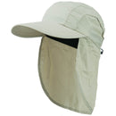 Mens UV 50+ Drawstring Flap Cap
