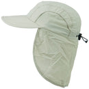 Mens UV 50+ Drawstring Flap Cap