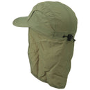Mens UV 50+ Drawstring Flap Cap