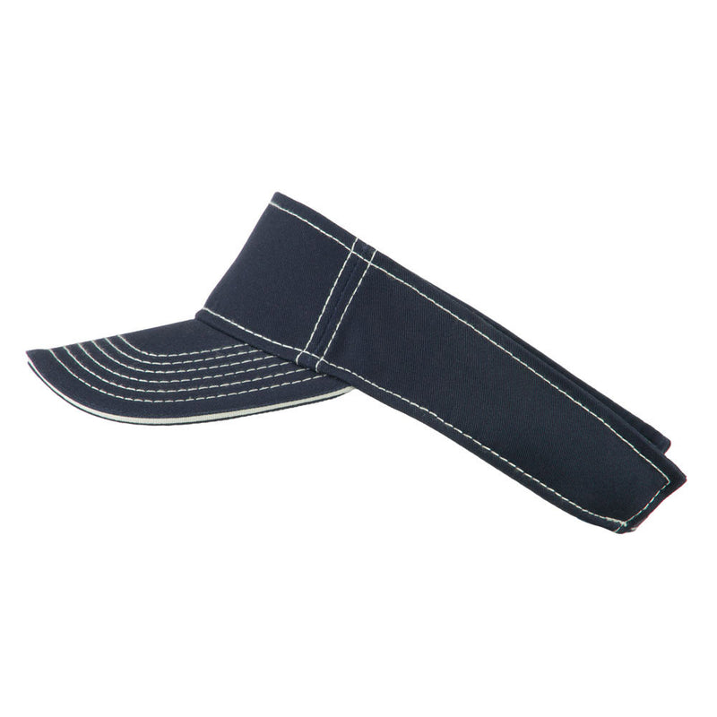 Contrast Stitch Sandwich Visor
