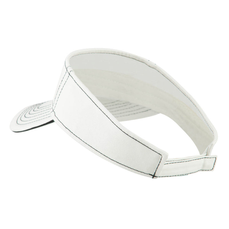 Contrast Stitch Sandwich Visor