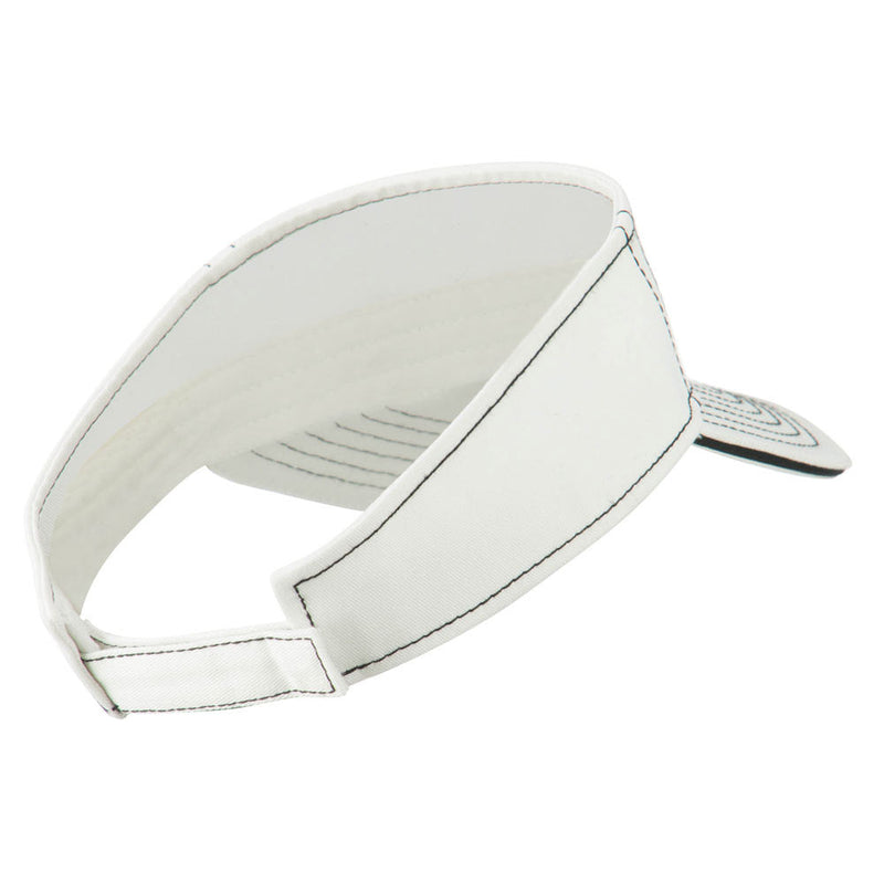Contrast Stitch Sandwich Visor