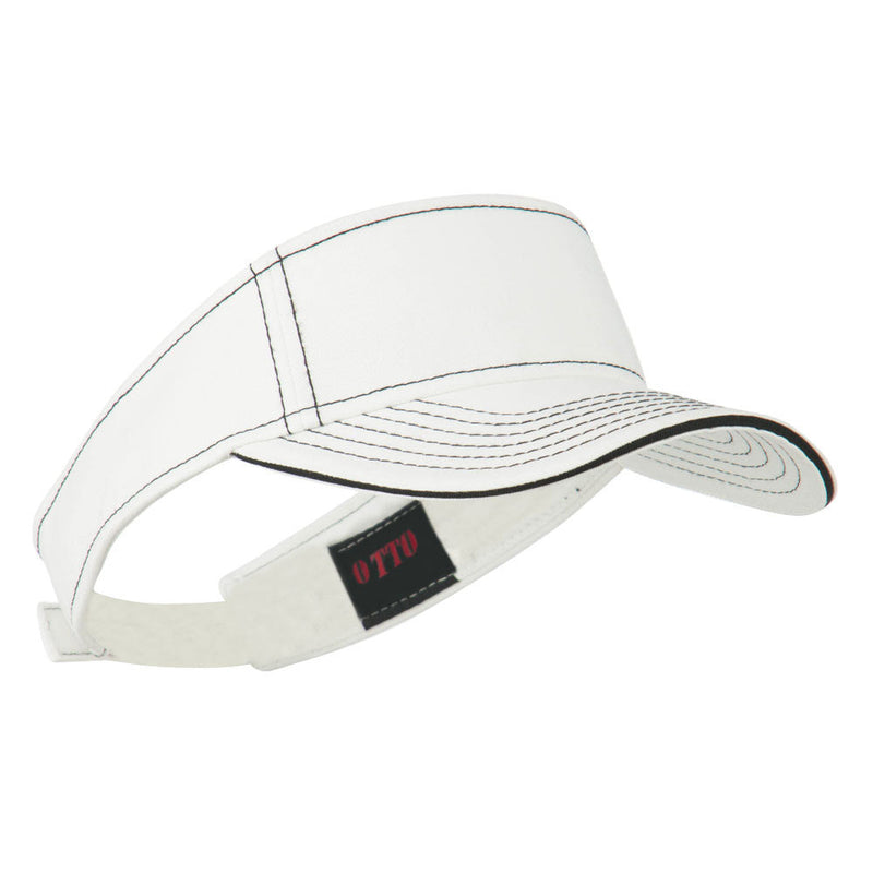 Contrast Stitch Sandwich Visor