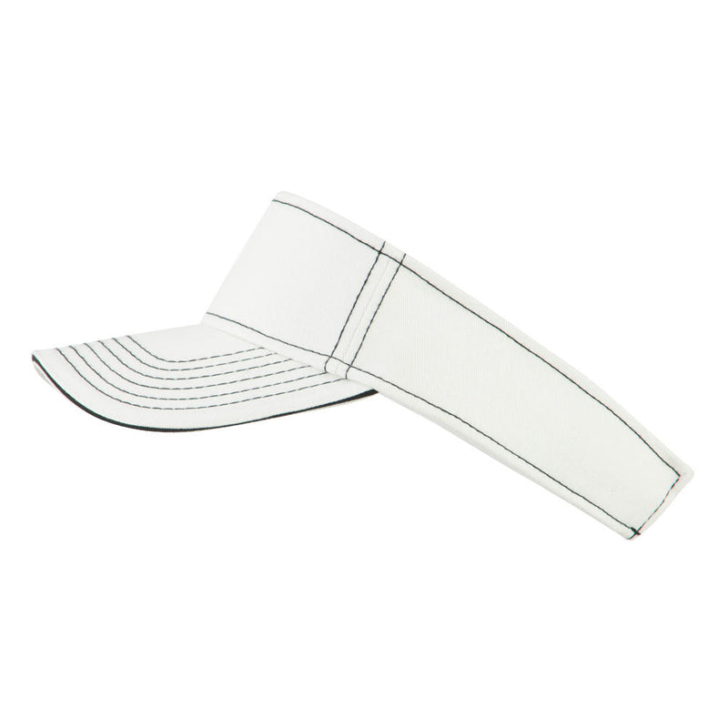 Contrast Stitch Sandwich Visor