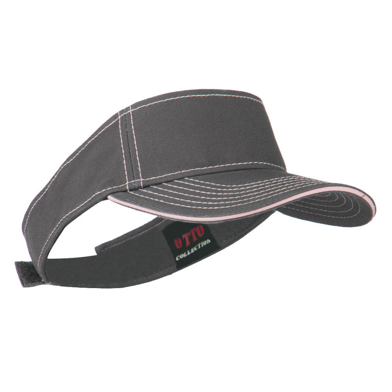 Contrast Stitch Sandwich Visor