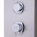 47 Inch Stainless Shower Panel with Massage Jets Hand Shower by DirectDeals
