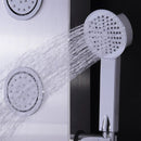 47 Inch Stainless Shower Panel with Massage Jets Hand Shower by LJGDeals