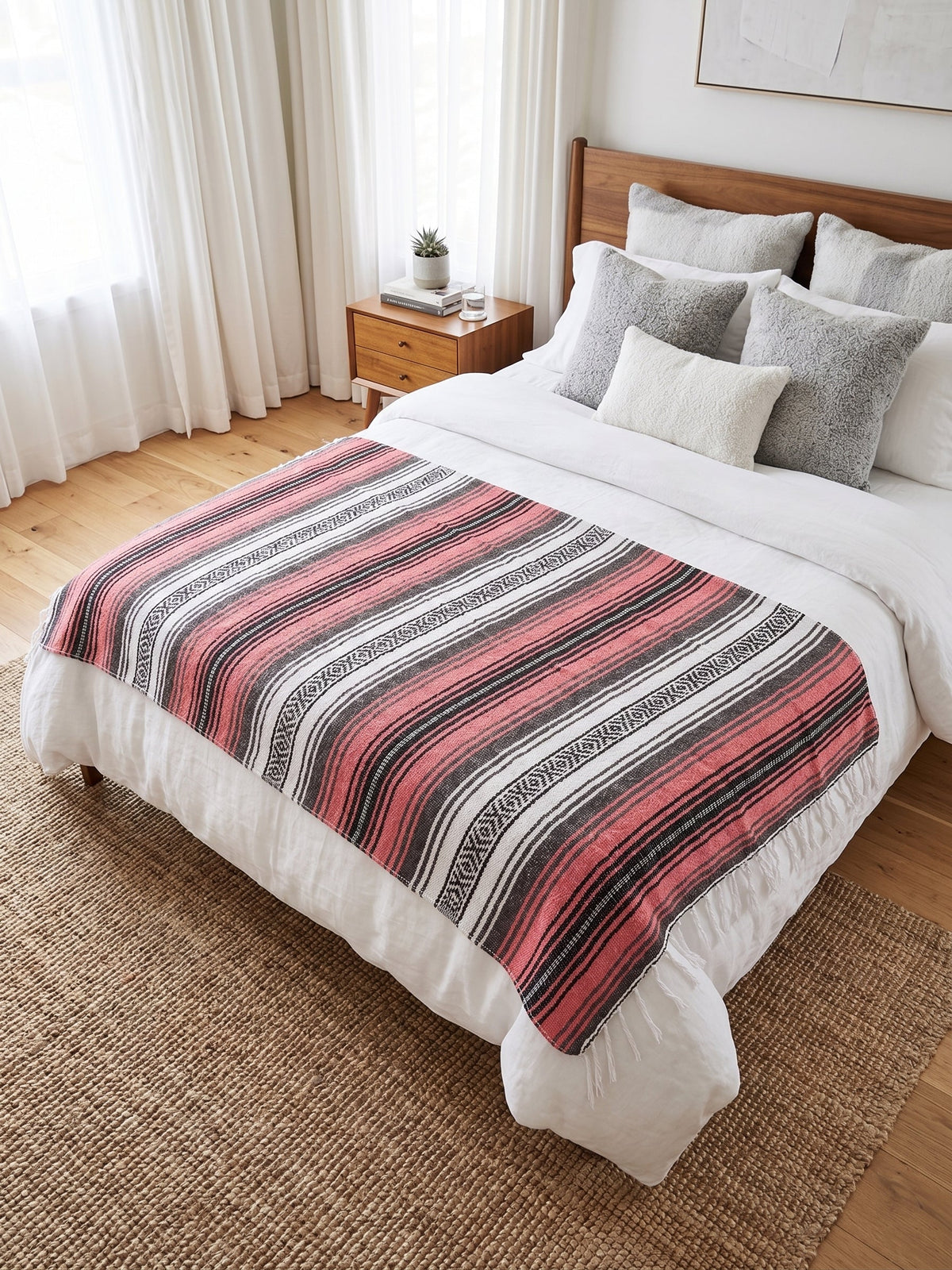 Pink Mexican Falsa Blankets | Bulk Savings, photo 9 of 19